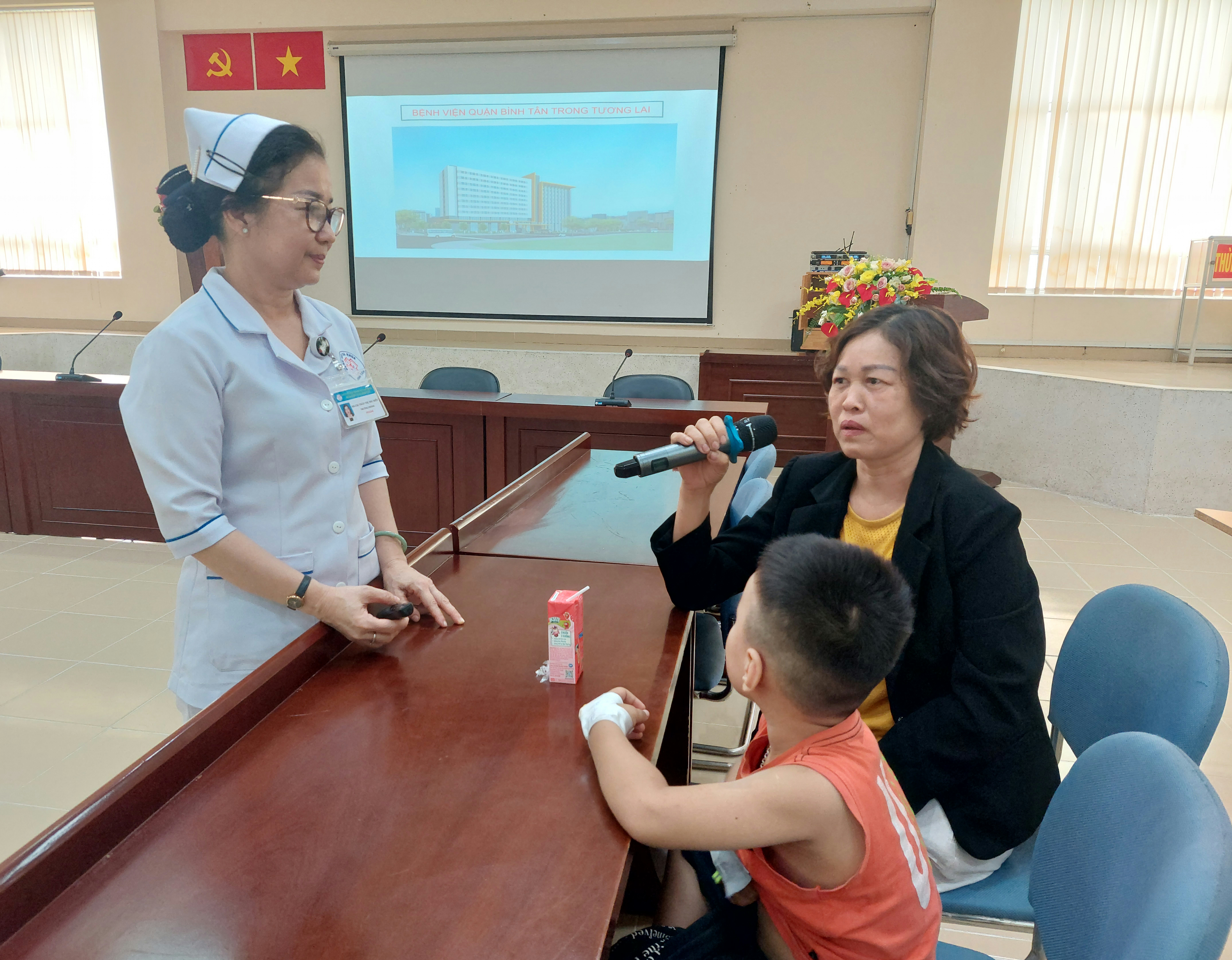 Bệnh viện quận Bình Tân họp Hội đồng người bệnh để tiếp tục nâng cao chất lượng phục vụ